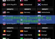 2026世界杯投注站-2026世界杯，投注站上的激情与策略