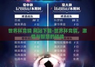 世界杯竞猜 网站下载-世界杯竞猜，激情与智慧的碰撞