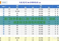 澳门世界杯盘口-澳门世界杯盘口，足球迷的投注乐园与风险考量
