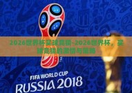 2026世界杯买球竞猜-2026世界杯，买球竞猜的激情与策略