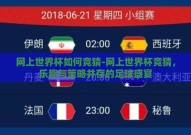 网上世界杯如何竞猜-网上世界杯竞猜，乐趣与策略并存的足球盛宴
