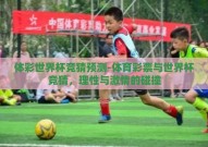 体彩世界杯竞猜预测-体育彩票与世界杯竞猜，理性与激情的碰撞