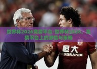世界杯2026竞猜平台-世界杯2026，竞猜平台上的激情与策略