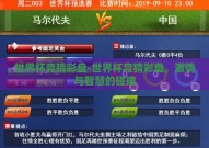 世界杯竞猜彩盘-世界杯竞猜彩盘，激情与智慧的碰撞