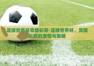 足球世界杯竞猜彩宗-足球世界杯，竞猜彩宗的激情与策略