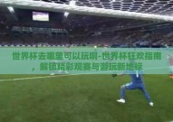 世界杯去哪里可以玩啊-世界杯狂欢指南，解锁精彩观赛与游玩新地标