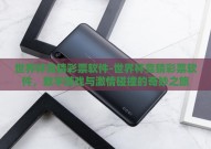 世界杯竞猜彩票软件-世界杯竞猜彩票软件，数字游戏与激情碰撞的奇妙之旅