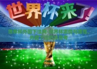 世界杯外围下注网-世界杯激情与理性，外围下注的冷思考