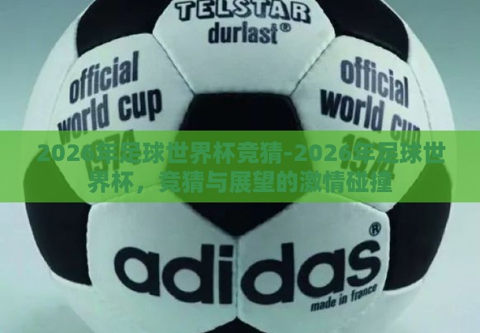2026年足球世界杯竞猜-2026年足球世界杯，竞猜与展望的激情碰撞