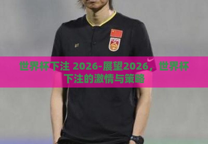 世界杯下注 2026-展望2026,世界杯下注的激情与策略 世界杯下注 2026-展望2026,世界杯下注的激情与策略