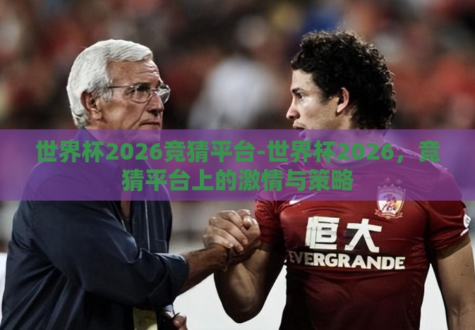 世界杯2026竞猜平台-世界杯2026，竞猜平台上的激情与策略