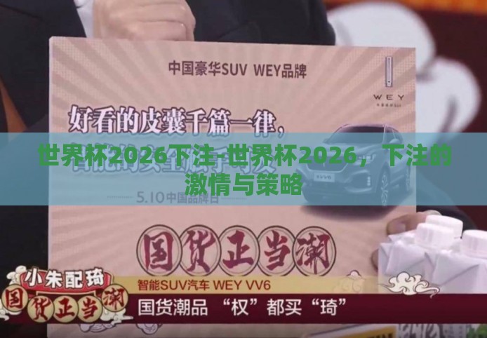 世界杯2026下注-世界杯2026，下注的激情与策略