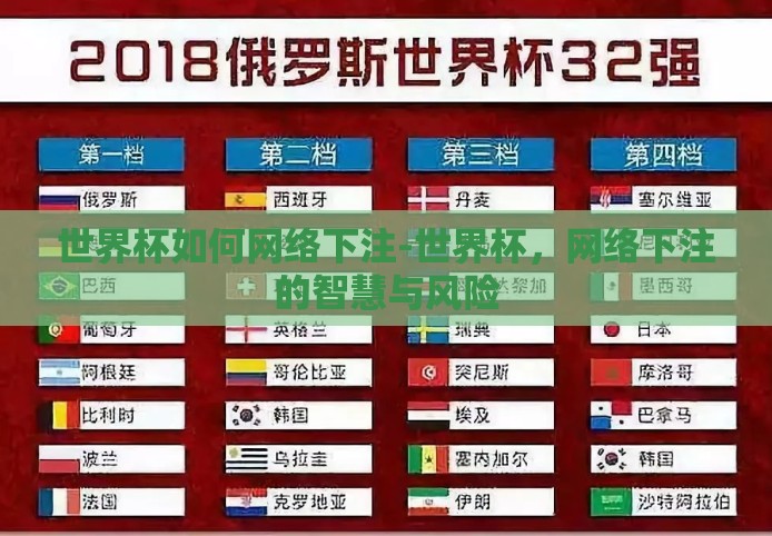 世界杯如何网络下注-世界杯，网络下注的智慧与风险