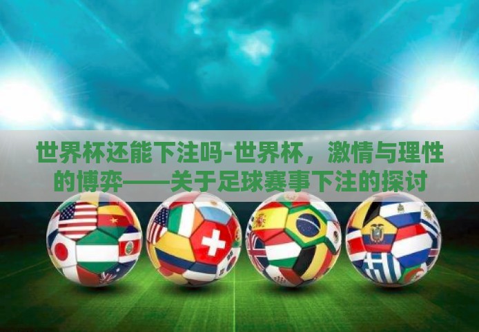 世界杯还能下注吗-世界杯，激情与理性的博弈——关于足球赛事下注的探讨